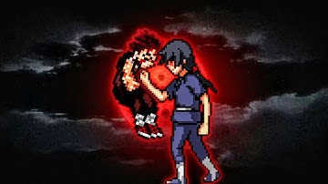 Tanjiro all form (Zeed) (New) VS Itachi S1 OP in Jump Force Mugen