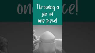 Make a Lidded Jar from One Lump of Clay!