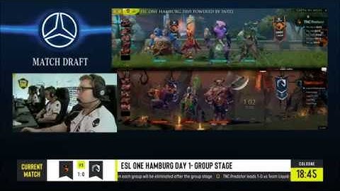 Team Liquid ( 0 ) vs. TNC Predator ( 1 ) -   [ GAME 2 ] ESL One Hamburg 2019 - Groupstage