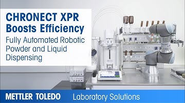 CHRONECT XPR—Robotic Powder and Liquid Dispensing