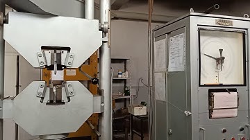 tension test for welding specimen