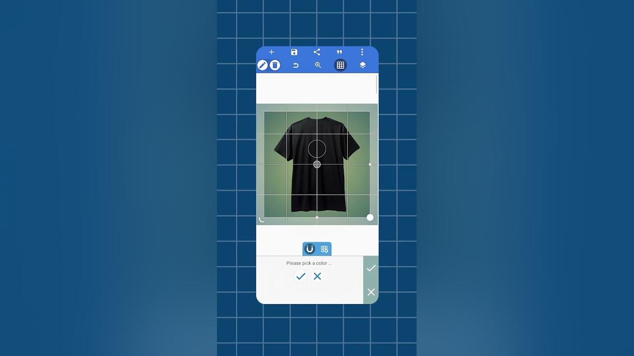 CARA MOCKUP BAJU DI PIXELLAB #shorts