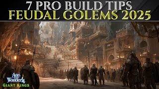 7 Pro TIPS For FEUDAL GOLEMS 2025 Build Guide - Age Of Wonders 4