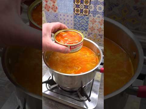 Ты точно ел такой в детском саду! Простой и вкусный рыбный суп за 30 минут
