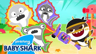 [✨New] Thief Baby Shark Has Stolen Our Colors! | Baby Shark At Kindergarten | Baby Shark Official