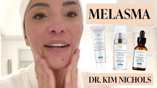 Dermatologist's Morning Skincare Routine For Melasma (Vitamin C Serum, Sunscreen, & More)