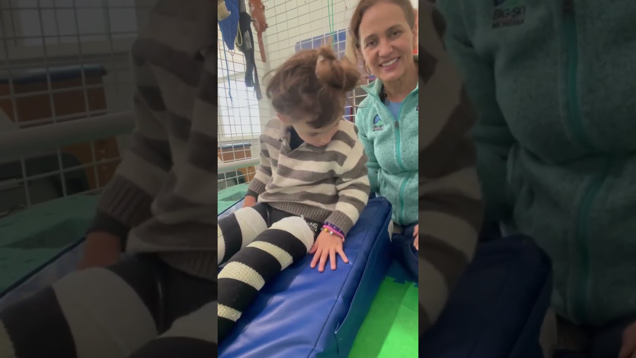 HeroHug, designed to help children learn how to move intentionally to help gain more independence.