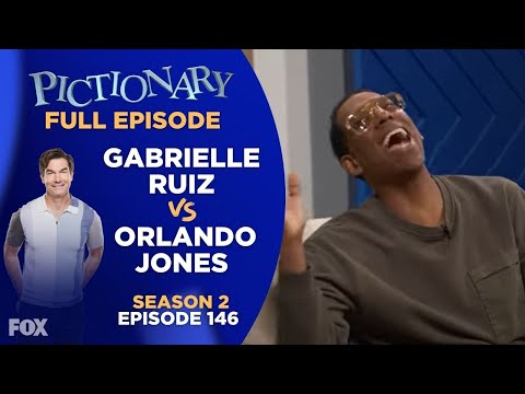 Ep 146.Their Job Is Just Beach | Pictionary Game Show: Gabrielle Ruiz & Orlando Jones