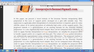 A New Formula for Bivariate Hermite Interpolation on Variable Step Grids and Its Application to Imag