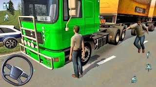 Euro Truck Driver 2018 # 37 - Веселая игра для грузовиков! - геймплей Android screenshot 2