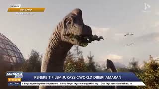 Penerbit filem Jurassic World diberi amaran