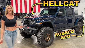 You Can Order a HELLCAT Jeep Gladiator with a BOBBED BED from the DEALERSHIP?!