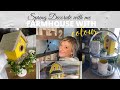 SPRING DECORATE WITH ME / FARMHOUSE SPRING DECOR / Kitchen and living spring makeover