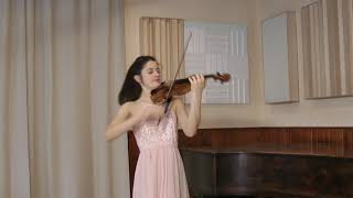 Bach - Fugue from Violin sonata in G minor BWV 1001, María Dueñas