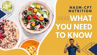 [Revealed] NASM CPT Nutrition  What You ACTUALLY Need To Know || NASMCPT Study