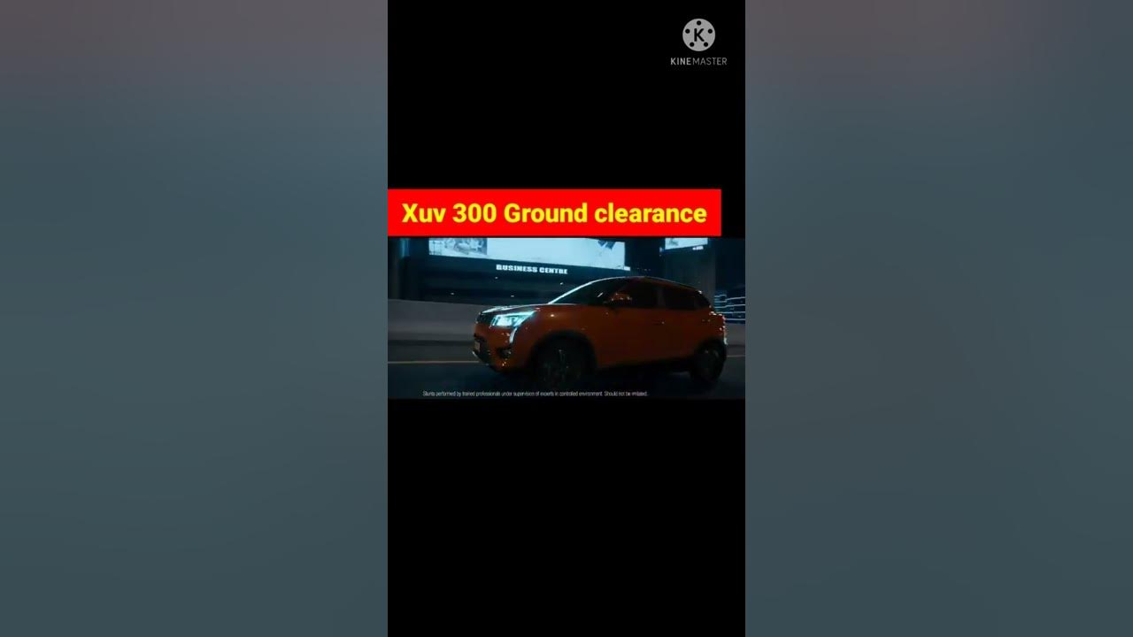 mahindra xuv300 ground clearance #xuv_300 - YouTube