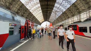 [4K] 🇷🇺Walking Streets Moscow 🚂 Kiyevsky railway station.