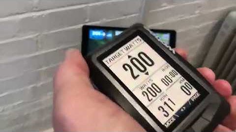 Wahoo Elemnt controlling Kickr, riding in Zwift