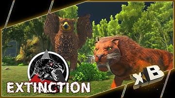 NEW v260 SABER & NEW GRIFFON TAME! :: MODDED ARK: Extinction :: Ep 10
