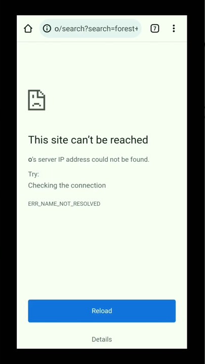 How to Fix This site can't be reached in Android Mobile || this site cannot be reached google chrome