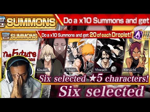 Bleach Brave Souls: The Future Summons Guerra dos Mil Anos! BRILHA!!!! 