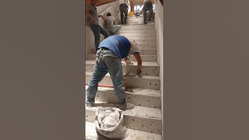 Kỹ thuật ốp gạch cầu thang nhanh và đẹp