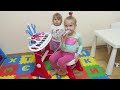 Обзор на Синтезатор BabyGo с микрофоном Суперзвезда | Детское пианино с микрофоном и стульчиком