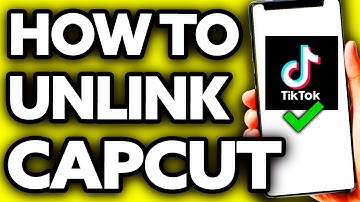 How To Unlink Capcut from Tiktok (Very EASY!)