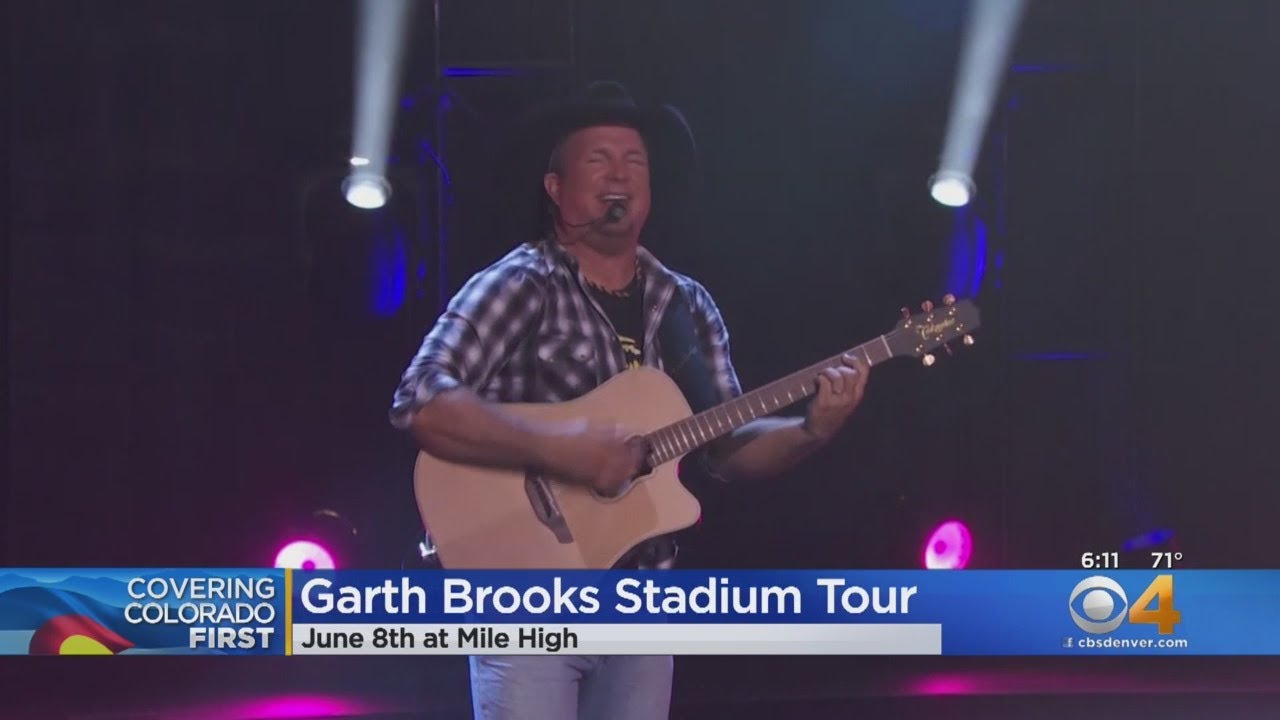 Garth Brooks To Perform At Broncos Stadium At Mile High This Summer