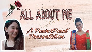 All About Myself | PowerPoint Presentation