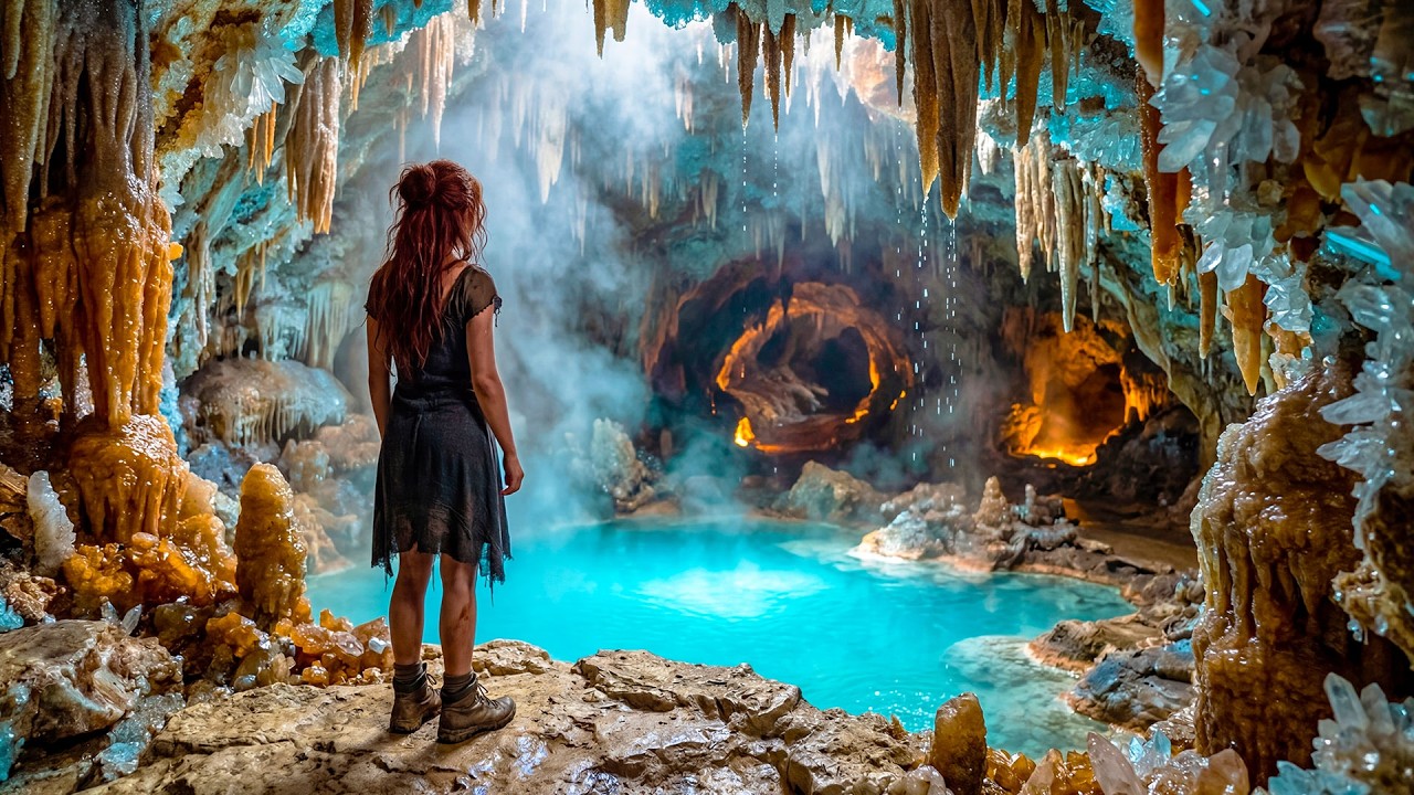 Kicked Out in October, She Found a Cave With a Hot Spring — She Never Burned a Log