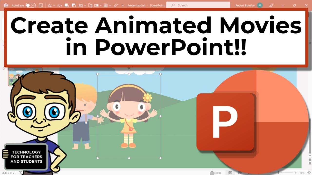 Using PowerPoint to Create Animated Videos 