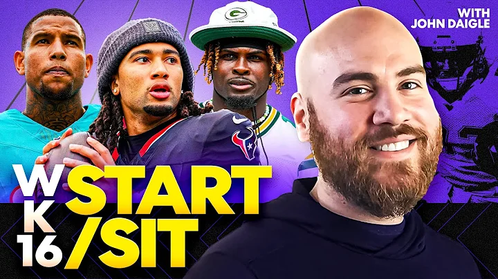 LIVE Week 16 Q&A w/ John Daigle: Optimizing your roster for the fantasy semifinals