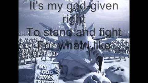 Helloween - "My God-Given Right" (Text im Video)