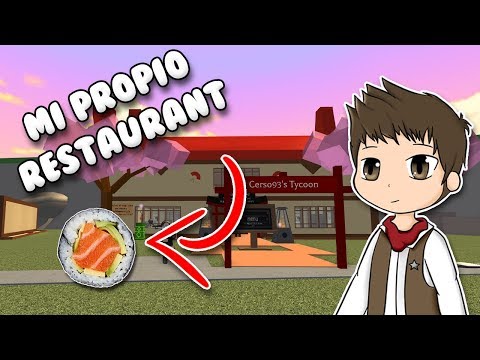 Mi Propio Restaurant De Sushi Roblox Sushi Tycoon Youtube - me hago millonario en mi restaurante y gasto robux youtube