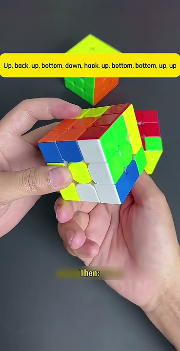one trick teaches you how to restore the seventh step of the Rubik's Cube