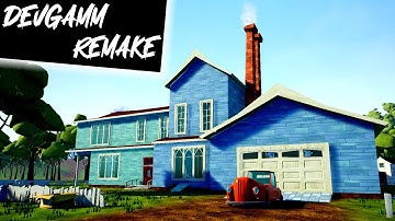 Hello Neighbor DevGAMM HOUSE MOD? | Classic Neighbor: Devgamm Remake (FULL GAMEPLAY)