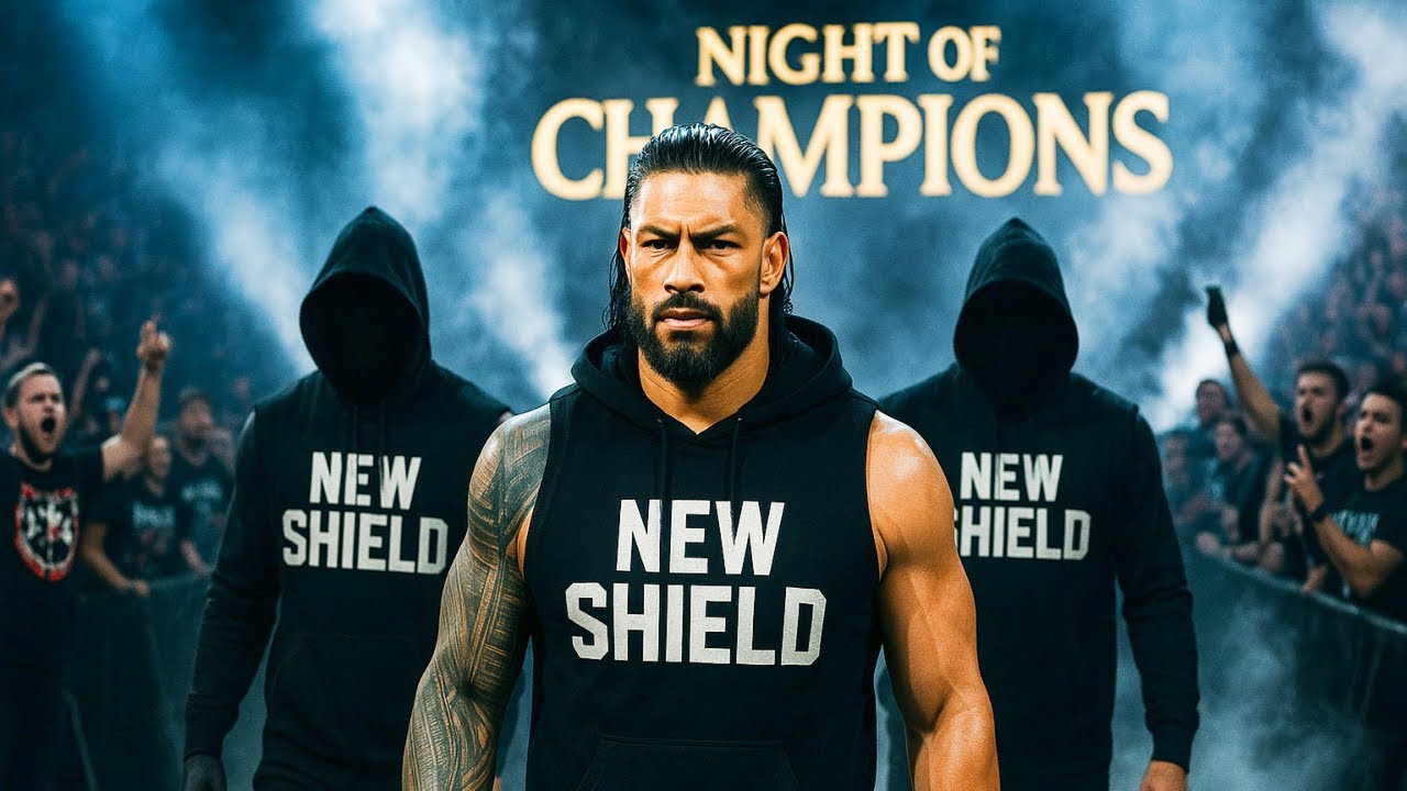 Roman Reigns NEW SHIELD Revealed WWE Night of Champions 2025 - YouTube