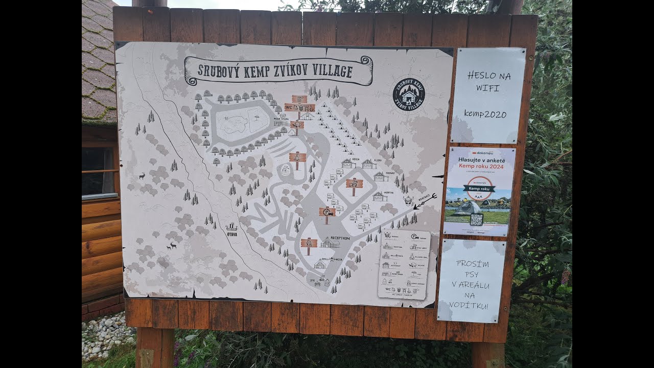 12  Srubový Kemp Zvíkov Village   celoroční kemp