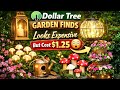 These Hidden Dollar Tree Garden Finds Look EXPENSIVE (Only $1.25 😳)