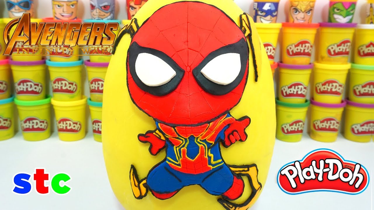 Huevo Sorpresa de Iron Spider de la Pelicula Avengers Infinity War - Unboxing