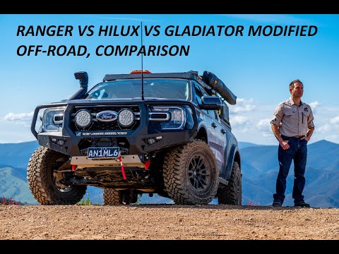 Hilux vs Ranger vs Gladiator all modified, Dual Cab Comparo by Offroad Animal