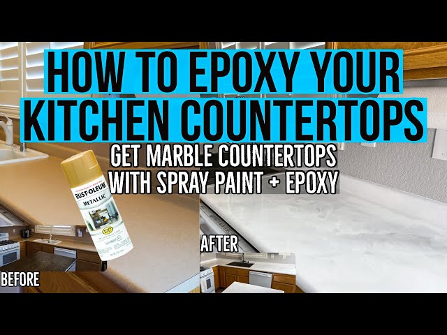 How to make White Exotic Marble with Epoxy