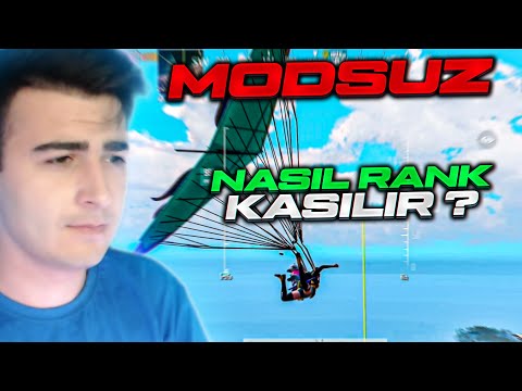 MOD GİTTİ! MODSUZ NASIL RANK KASILIR? PUBG MOBİLE RANK KASMA TAKTİKLERİ