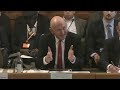 Defence Secretary Rt Hon John Healey questioned by the Defence Committee