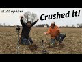 Crushing It! - Metal Detecting 2021 season ROARS open with Insane Silvers & Rare Old Coins