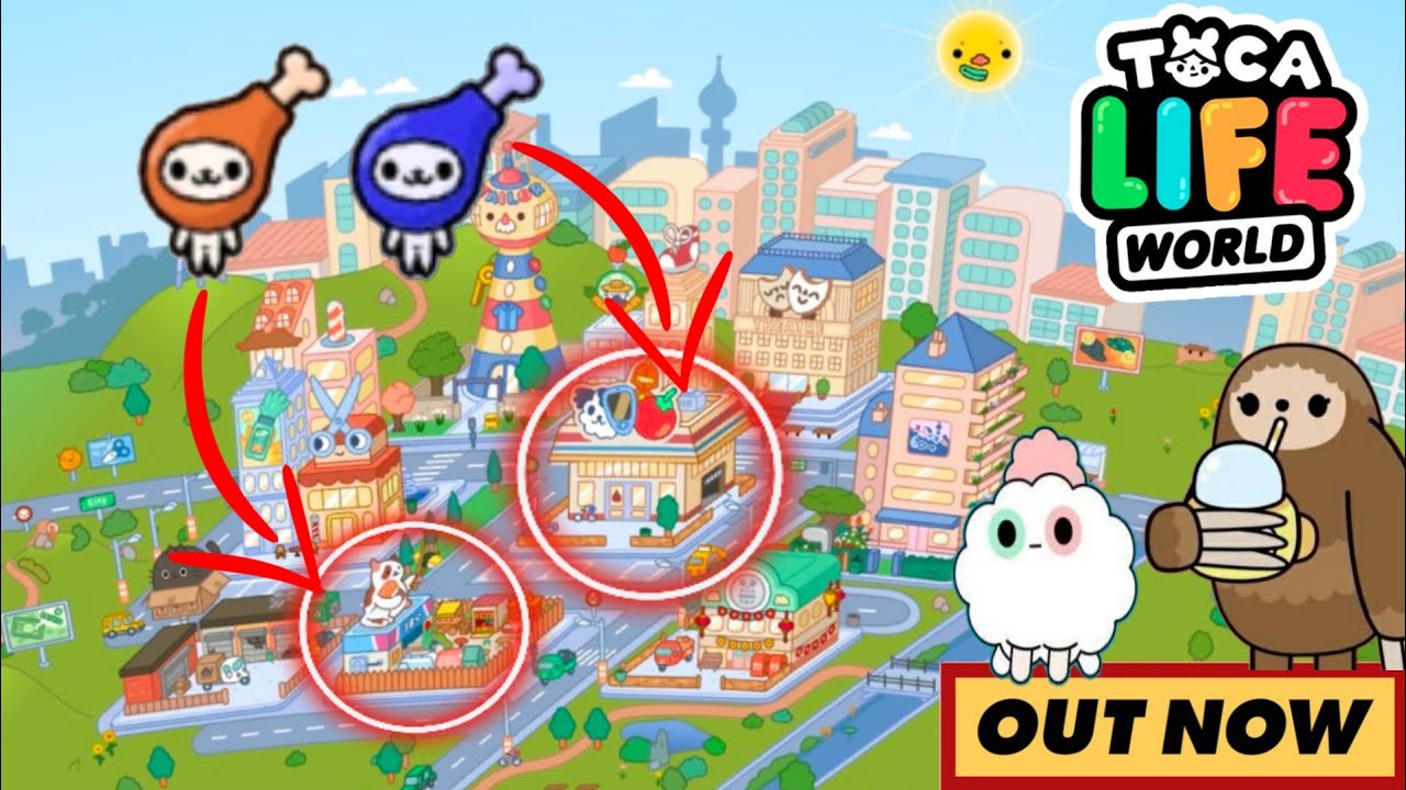 FREE SECRET CRUMPET *CHICKEN LEG CRUMPET in Toca life World Toca Boca