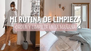 MI RUTINA DE MAÑANA de LIMPIEZA (Tips de orden y limpieza) Jessi Franquet