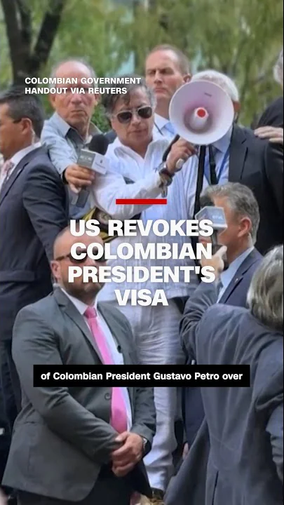 US revokes Colombian president’s visa
