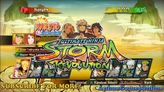 Character Select Soundtrack Naruto Shippuden Ultimate Ninja Storm Revolution OST #4